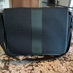 Coach messenger/laptop bag